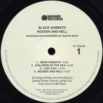 Black Sabbath: Heaven And Hell DLX | LTD