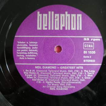 Neil Diamond: Greatest Hits