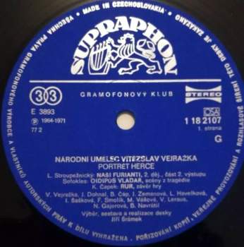 Vítězslav Vejražka: Portrét Herce