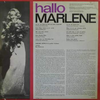 Marlene Dietrich: Hallo Marlene