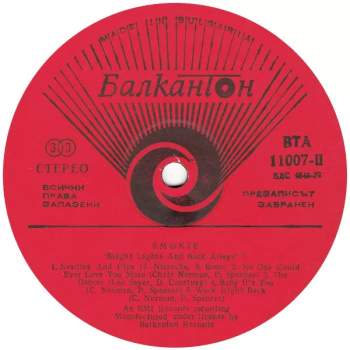 Smokie: Bright Lights & Back Alleys