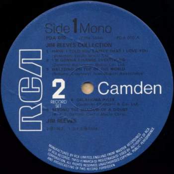 Jim Reeves: The Jim Reeves Collection (2xLP)