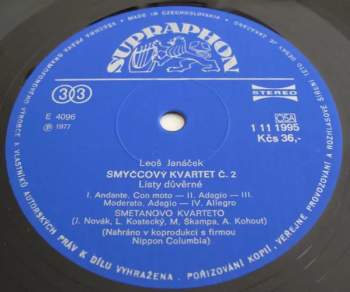 Leoš Janáček: Smyčcové Kvartety