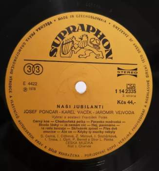 Karel Vacek: Naši Jubilanti