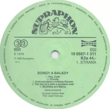 Marta Kubišová: Songy A Balady