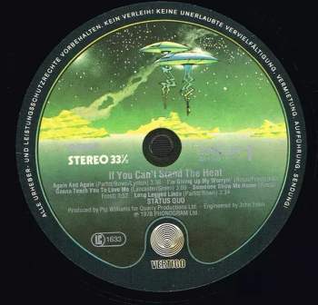 Status Quo: If You Can't Stand The Heat