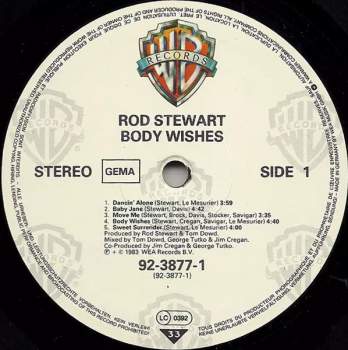 Rod Stewart: Body Wishes