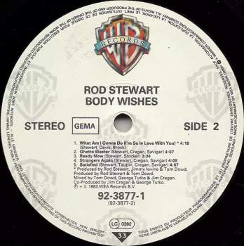 Rod Stewart: Body Wishes