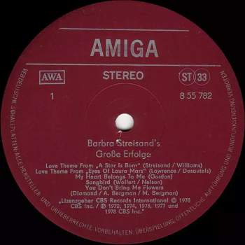 Barbra Streisand: Barbra Streisand's Große Erfolge