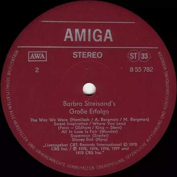 Barbra Streisand: Barbra Streisand's Große Erfolge