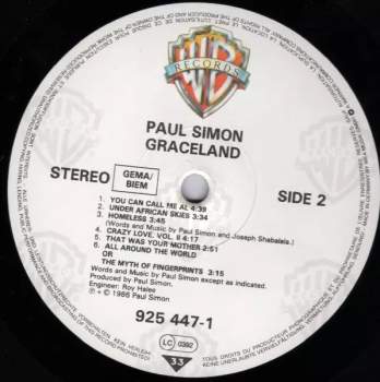 Paul Simon: Graceland