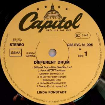 Linda Ronstadt: Different Drum