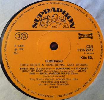 Traditional Jazz Studio: Bumerang