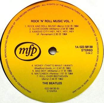 The Beatles: Rock 'n' Roll Music, Volume 1