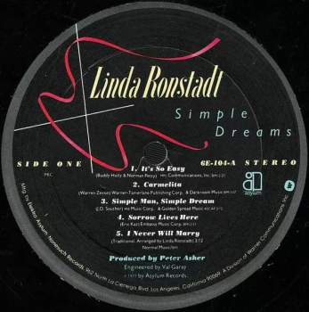 Linda Ronstadt: Simple Dreams