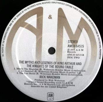 Rick Wakeman: The Myths And Legends Of King Arthur And The Knights Of The Round Table