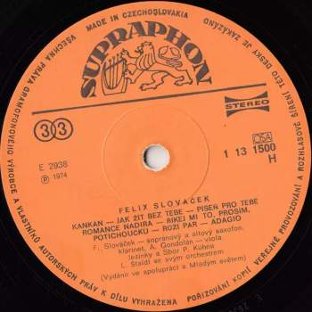 Felix Slováček: Felix Slováček (77 1)