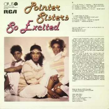 Pointer Sisters: So Excited