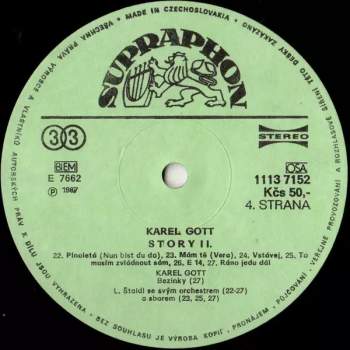 Karel Gott: Story 2 (2xLP + BOOKLET)