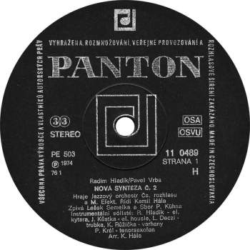 The Blue Effect: Nová Syntéza 2 = New Synthesis 2