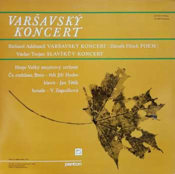 Zdeněk Fibich: Podzimní Koncert / Varšavský Koncert