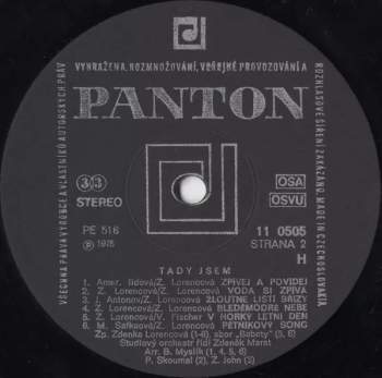 Zdenka Lorencová: Tady Jsem