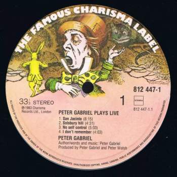 Peter Gabriel: Plays Live