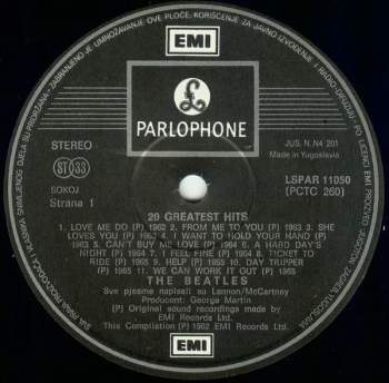 The Beatles: 20 Greatest Hits