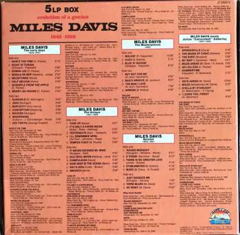 Miles Davis: Evolution Of A Genius 1945-1958