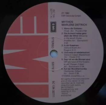 Marlene Dietrich: Mythos Marlene Dietrich