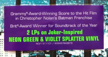 Hans Zimmer: The Dark Knight (Original Motion Picture Soundtrack) LTD | CLR