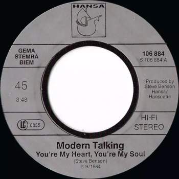 Modern Talking: You're My Heart, You're My Soul NUM | LTD | CLR