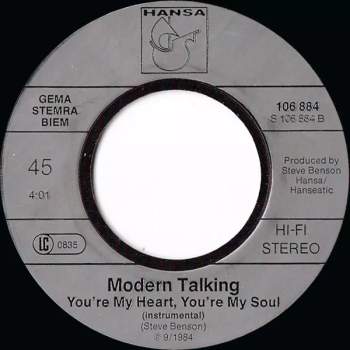 Modern Talking: You're My Heart, You're My Soul NUM | LTD | CLR