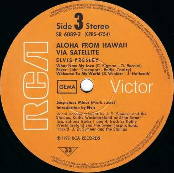 Elvis Presley: Aloha From Hawaii Via Satellite