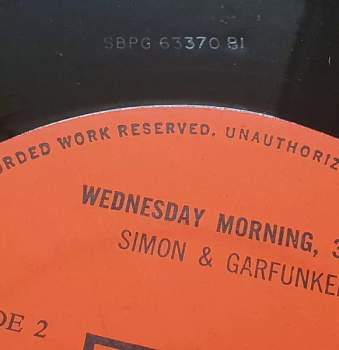 Simon & Garfunkel: Wednesday Morning, 3 A.M.