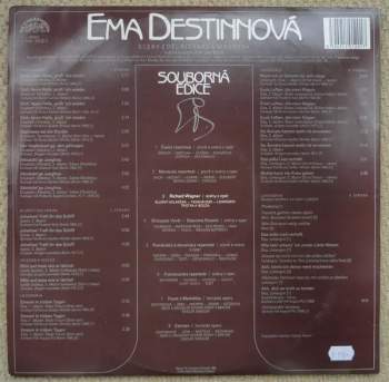 Emmy Destinn: 3/ Richard Wagner 2xLP + BOOKLET