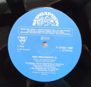 Emmy Destinn: 3/ Richard Wagner 2xLP + BOOKLET