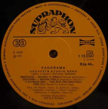 Brno Radio Pops Orchestra: Panorama