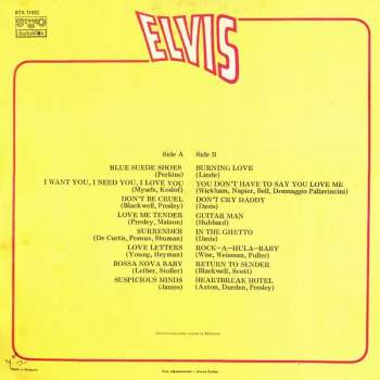 Elvis Presley: Elvis