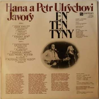 Hana A Petr Ulrychovi: Ententýny