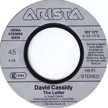David Cassidy: The Last Kiss
