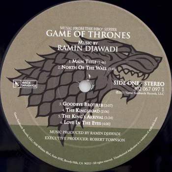 Ramin Djawadi: Game Of Thrones (Music From The HBO Series) LTD