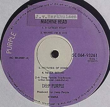 Deep Purple: Machine Head