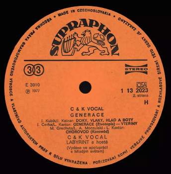 C&K Vocal: Generace