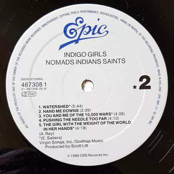 Indigo Girls: Nomads · Indians · Saints