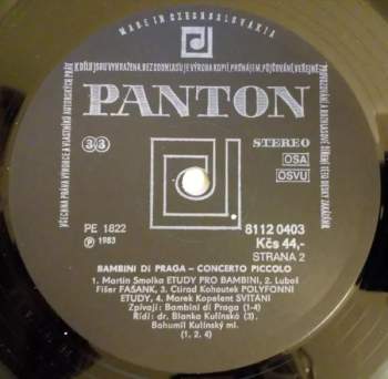 Bambini Di Praga: Concerto Piccolo