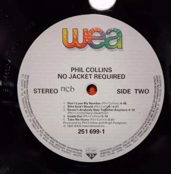 Phil Collins: No Jacket Required