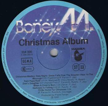 Boney M.: Christmas Album
