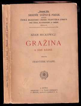Gražina a jiné básně