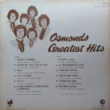 The Osmonds: Greatest Hits